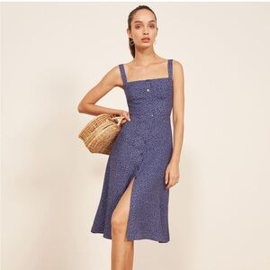 Reformation Persimmon Dress in Hyacinth 4